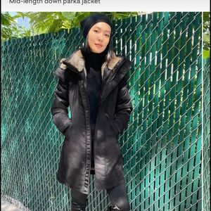 Aritzia Babaton Oscar Parka (Black)